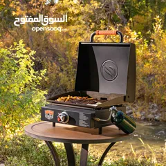  5 BLACKSTONE Go 17” Griddle with Hood * بلاكستون جو 17 بوصة: الشواء في أي مكان!*