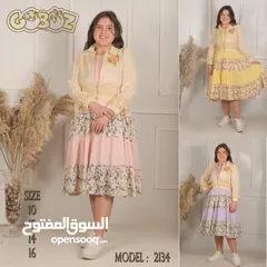 10 نفانيف وفساتين العيد بناتي