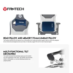  5 كرسي فانتيك جديد FANTECH ALPHA GC-283 GAMING CHAIR  White