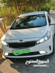  1 كيا سيراتو 2017 دبل جير جنطات شاشه كاميرا مرايا جانبية كهربا مكيف صندوق على الريموت زنون
