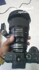  8 Sony A7ii with converter and Lens