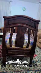  1 تخت بيبي جديد خشب الكندي