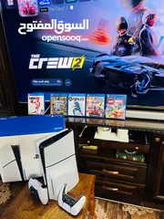  1 Playstation 5 Slim Blueray  بلاستيشن 5 سلم