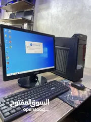  12 PC Core i7 RAM 16 مع شاشة كبيره  22 انش اصليه كامل مكمل