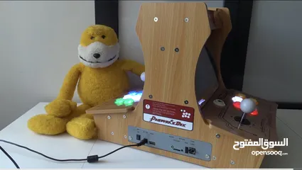  2 مستعجل - جهاز Arcade خشبي يشغل 5000 لعبة…شاشتين 10.1 انش