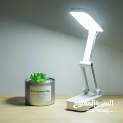  2 مصباح شحن LED للمكتب وغرف النوم والدراسة