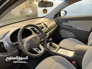  6 كيا سبورتج موديل 2012 وارد الوكاله بحاله ممتازه مالك اول فحص كامل