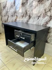  3 مكتب تفصيل بسعر المصنع خشب لامينت مستورد 120*60 باقل سعر بالمملكه مع وحده ادراج معلقه