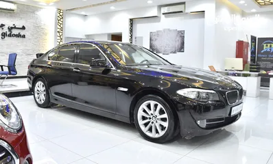  3 BMW 523i ( 2011 Model ) in Black Color GCC Specs