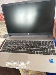  2 جهاز لابتوب hp كرتونه مستخدم فترة قصيرة