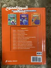  2 كتاب math algebra 1 جديد للبيع وكتاب algebra practice book