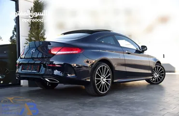  2 مرسيدس سي كلاس كوبيه نايت بكج وارد الوكالة 2017 Mercedes C180 Coupe AMG Kit Night Package