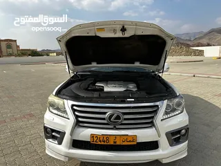  6 لكزس ستيشن LX570 موديل 2013