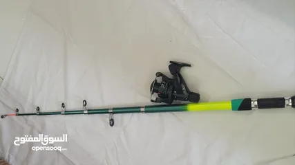 1 fishing rod صنارة صيد سمك