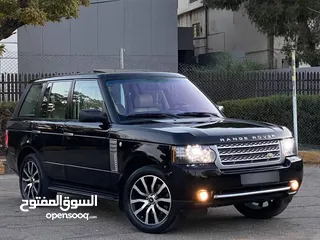  2 رنج روفر موديل 2006 محوّل 2012 Autobiography لون اسود مالك ثاني فل كامل بحال الوكالة للبيع .