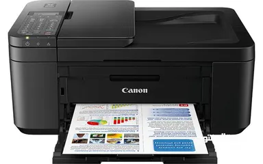  6 طابعة canon بحالة ممتازة وحبر معبى فل ويرلس مع سكاتر وفاكس فقط 150 شيقل ..