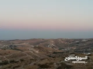 5 أرض للبيع في أم رمانه حوض الدغيليب بالقمة إطلالة خرافيه على عمان