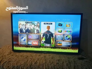  1 شاشة اي ڤيو حجم 40 انش بحالة ممتازة