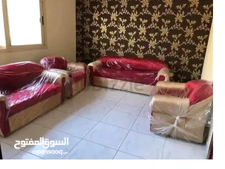  16 طقم كنب جديد للبيع 3+1+1 فقط 