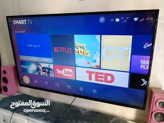  2 شاشة ماجيك سمارت حجم 55 بوصه بحال الوكاله