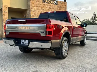  4 Ford F-150 2018 king ranch diesel