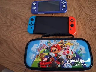  1 نينتيندو سويتش اوليد و الاخر نينتيندو سويتش لايت