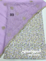  17 تنزيلات على قطع حرير ايطالي مع شيله ويل Harir kuwati+lahaf voil 5.500