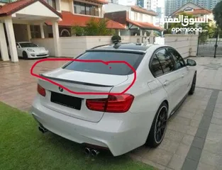  2 Bmw F30 Spoiler سبويلر بي ام دبليو 3