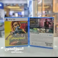  2 دسكه PS5 cyberpunk2077  نظيفه جدا استعمال تختيم فقط