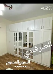  27 خزائن ملابس خشب لامنيت 18م تفصيل حسب المقاس جودة عالية كفاله 5سنوات على اعمالنا