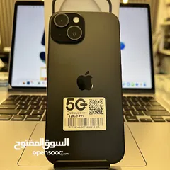  1 iPhone 15  128GB battery 100% used ‎كفالة ابل  لتاريخ 12/02/2025