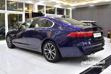  6 Jaguar XF 25t ( 2017 Model ) in Blue Color GCC Specs