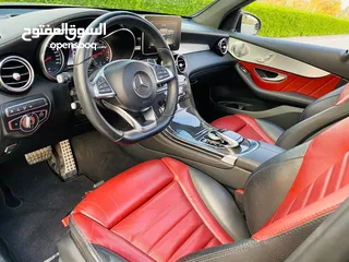  12 مرسيدس بنز GLC43 AMG خليجي فل أوبشن 2018