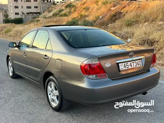  7 تويوتا كامري 2006 فحص كامل V6 وارد الشركه مالك واحد