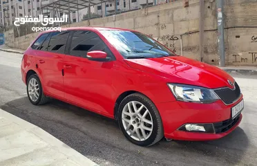  2 سكودا فابيا 38500 شيكل 2015