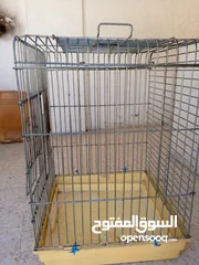  2 قفص ببغاء حجم كبير السعر 17دينار  اردني قابل للتفاوض بشيء بسيط للتواصل