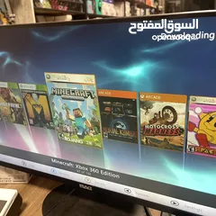  7 اكسبوكس 360 مهكر مع ايدتين 130 لعبه