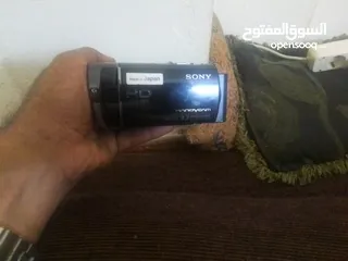  6 كاميرا سوني HD يابني اصلي تصوير فديو وا صوره وضوح جدان عالي زوم مهما كان البعد وضوح بركب عليها مومري