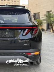  15 هونداي توسان ترخيص 2022 محرك 1600 هايبرد plug in/يقطع على الشحنه 65 كيلو متر  271 حصان