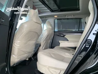  7 عرض خاص تويوتا هايلاندر 2024 صنف ليمتد فل الفل عداد زيرو مع كفاله 5 سنوات على الجمرك الجديد