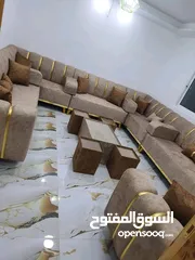  1 آحدث الموديلات على جلسات الخليجية 14 مقعد مع طقم طربيزاط ومراكي