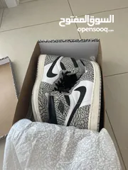  2 Jordan 1 retro high black elephant for sale