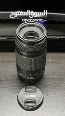  2 عدسة للبيع  Canon EF 75-300mm f/4-5.6