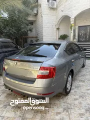  3 سكودا اوكتافيا 2013 جير عادي ترخيص وتامين شامل اضافات فل فحص بالورقة جديدة كلياً