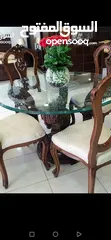  7 طاولة سفرة 6كراسي