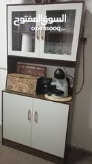  3 خزانة مطبخ مع كوفي كورن