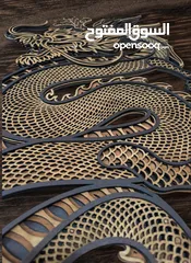  2 لوحات 3D  خشب