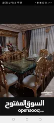  1 كنب دمياطي خشب أحمر