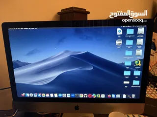  1 iMac late 2013 27" Screen With 512 SSD للبيع اي ماك 2013 تخزين 512 جي شاشة 27 انش حاله الجديد