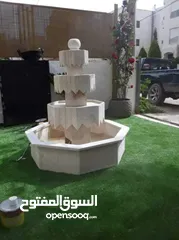  28 عرض على نوافير وشلالات وبابكيو حواض زريعه جميع انواع الحجر البناء والديكورات
